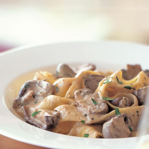 Creamy Mushroom Stroganoff
