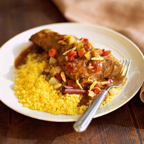 Algerian Lamb Shanks with Cardamom and Orange