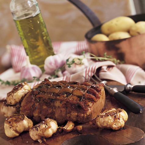 Roasted Veal with Whole Garlic (Roti di Veau a l?Ail)