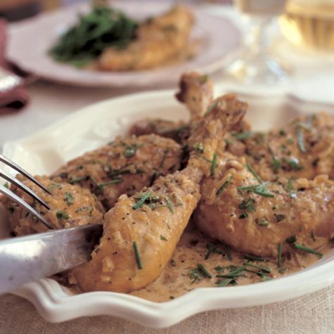 Sautéed Chicken in Riesling