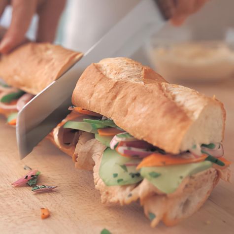 Vietnamese-Style Pork Sandwich