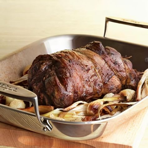 Provençal-Roasted Leg of Lamb