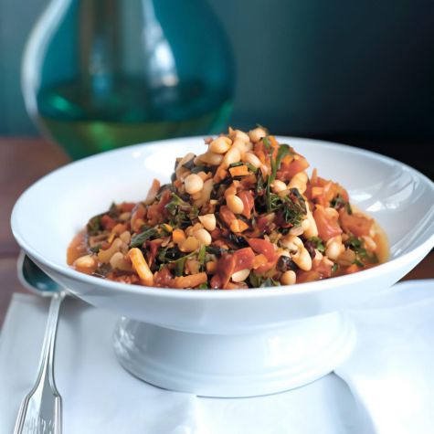Swiss Chard with Cannellini