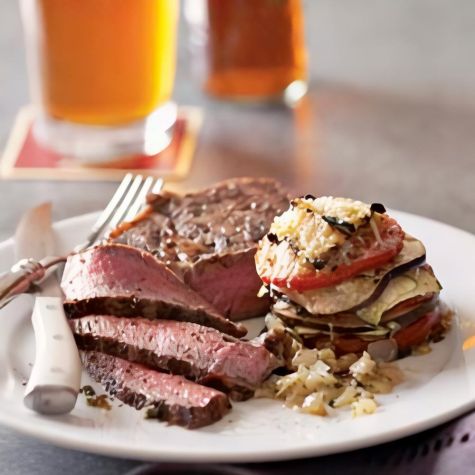 Grilled Rib-Eye Steaks