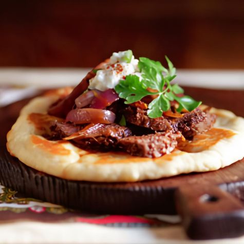 Tandoori Leg of Lamb with Cucumber Raita