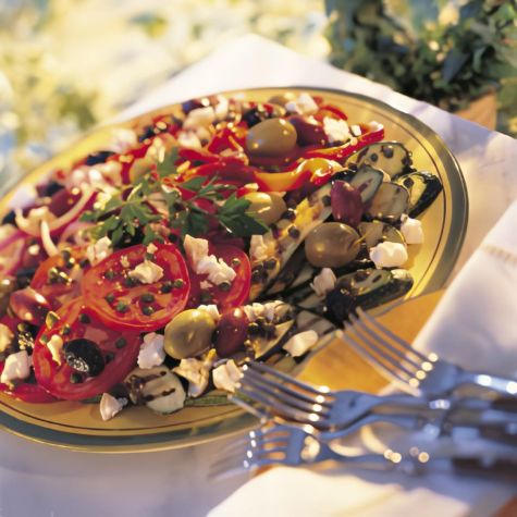 Mediterranean Salad Platter