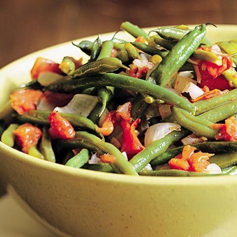 Green Beans and Onions