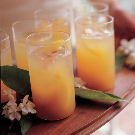 Peach Nectar Spritzers
