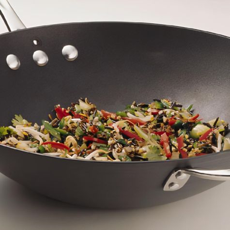 Stir-Fried Wild Rice