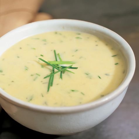 Summer Squash and Leek Puree