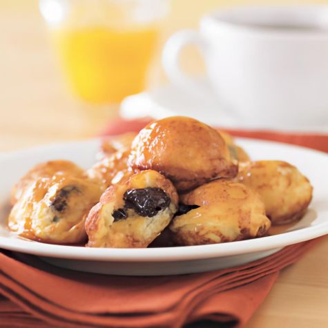 Cherry-Filled Pancakes