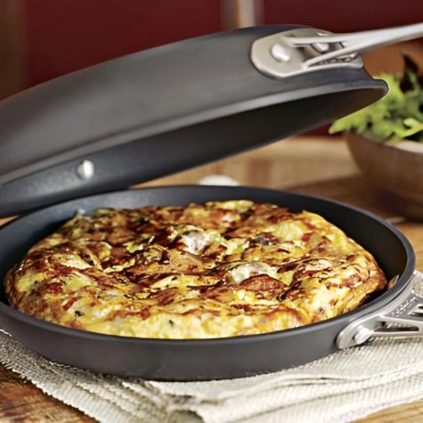 Tre Formaggi Frittata with Sausage
