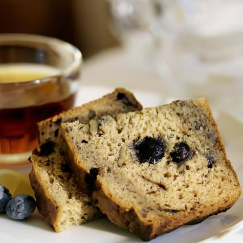 Sour Cream-Blueberry Bread
