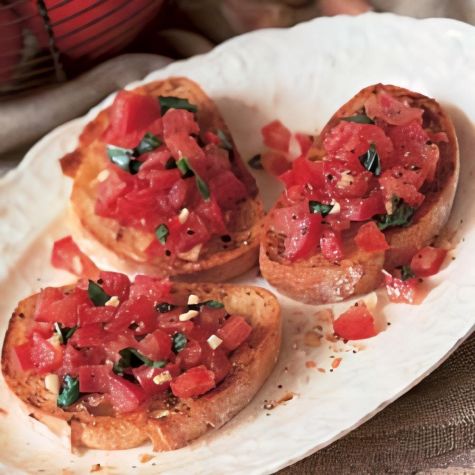 Fresh Tomato Toasts (Bruschetta di Pomodori)