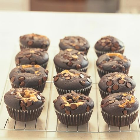 Black Bottom Cupcakes