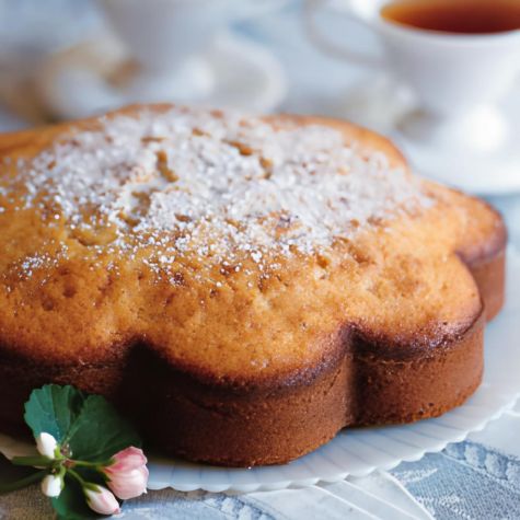 Spiced Crystallized Ginger Cake