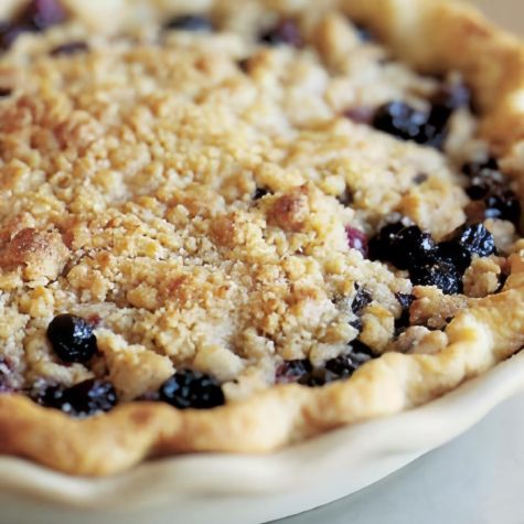 Blueberry Crumble Pie