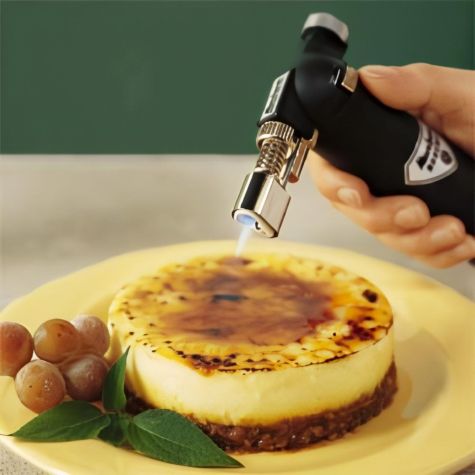 Caramel Nut Cheesecake Brûlée