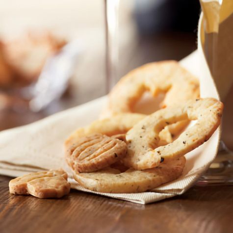 Rosemary-Parmesan Icebox Crackers