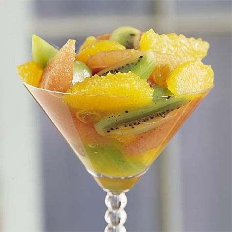 Citrus Compote with Honey and Golden Raisins