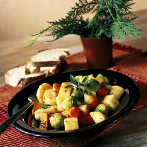 Pan-Roasted Winter Vegetables