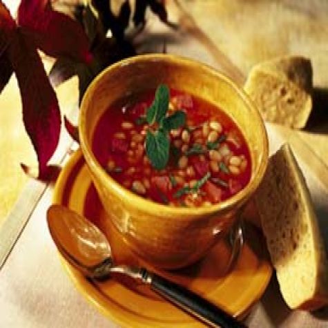 White Bean Soup with Smoked Ham