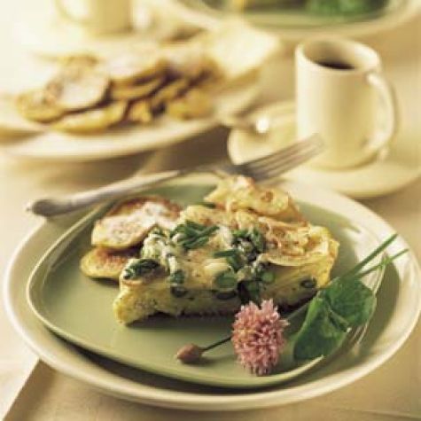 Asparagus and Potato Frittata