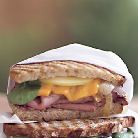 Roast Beef and Caramelized Onion Panini