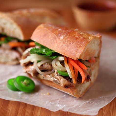 Vietnamese Grilled Pork Sandwiches