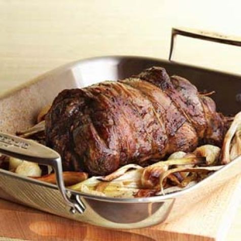 Provençal-Roasted Leg of Lamb