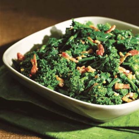 Broccoli Rabe with Pancetta and Garlic