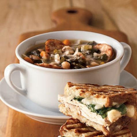 Sausage & Swiss Chard Soup