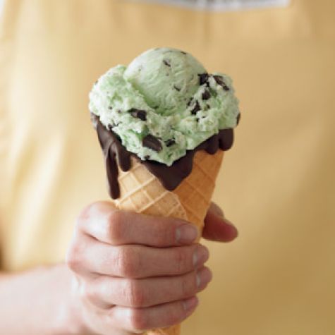 Chocolate-Dipped Cones