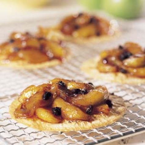 Caramelized Spiced Apple Tartlets