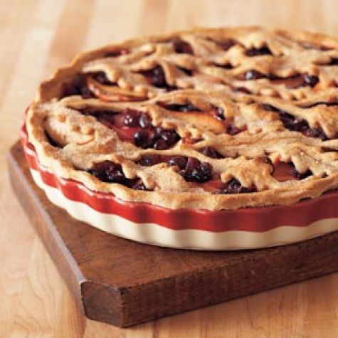 Cranberry-Apple-Orange Tart