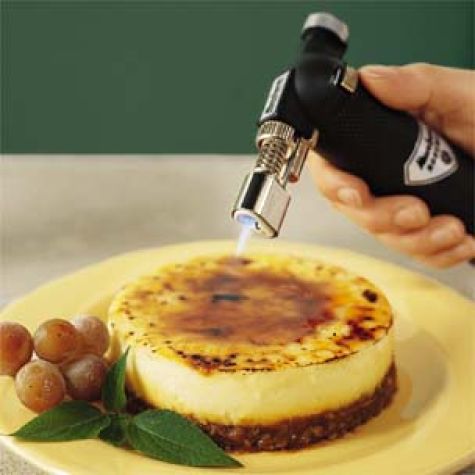 Caramel Nut Cheesecake Brûlée