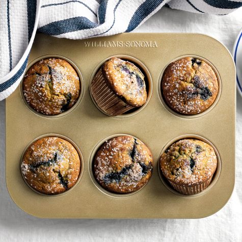 Blueberry-Cornmeal Muffins