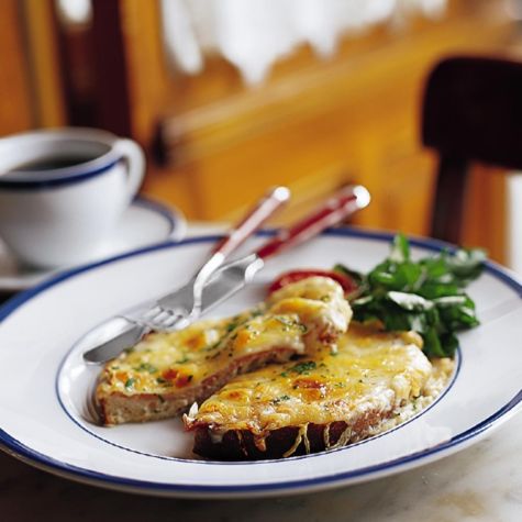 Open-Faced Croque-Monsieur