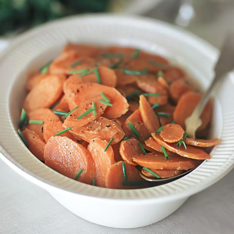 Carrots Glazed with Mustard and Brown Sugar