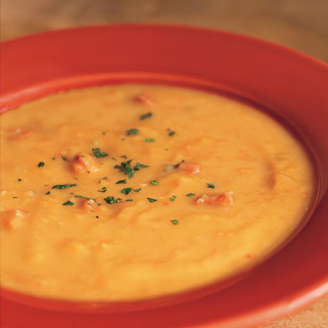 Split Pea Soup with Andouille Sausage