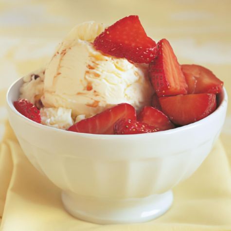 Strawberries with Giusti Balsamic Vinegar