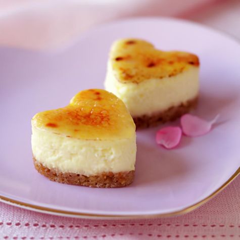 Brûléed Mini Cheesecakes