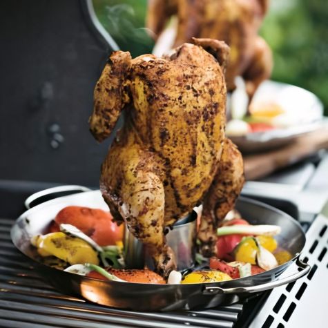 Roast Chicken with Smoky Potato Salad