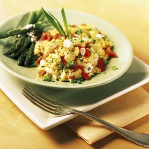 Smoked Salmon Scrambled Eggs