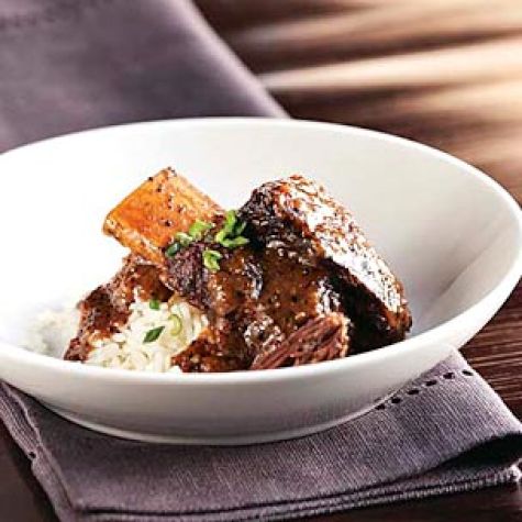 Black Pepper & Mustard Braised Short Ribs