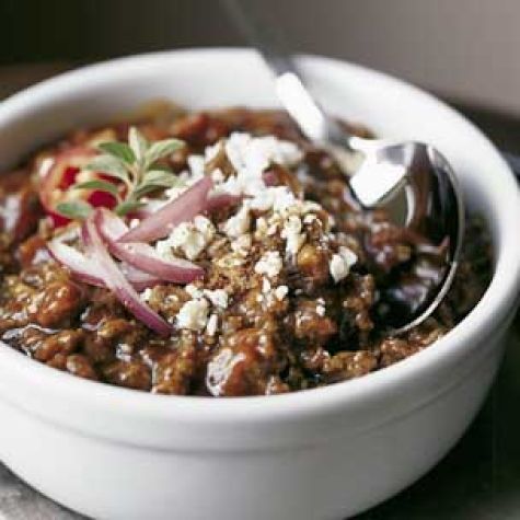 Bowl of Red Chili