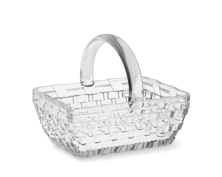 Easter Embossed Glass Basket Williams Sonoma