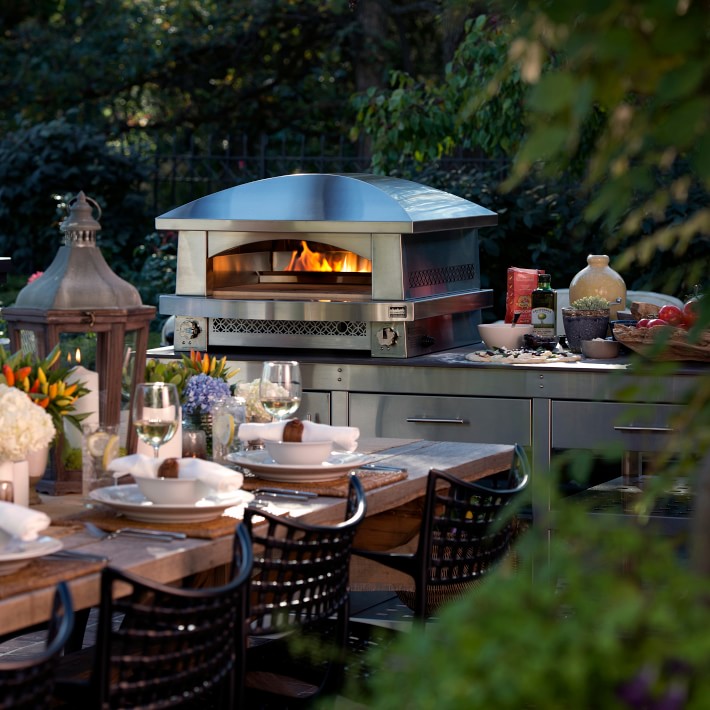 Kalamazoo Artisan Fire Outdoor Pizza Oven Williams Sonoma