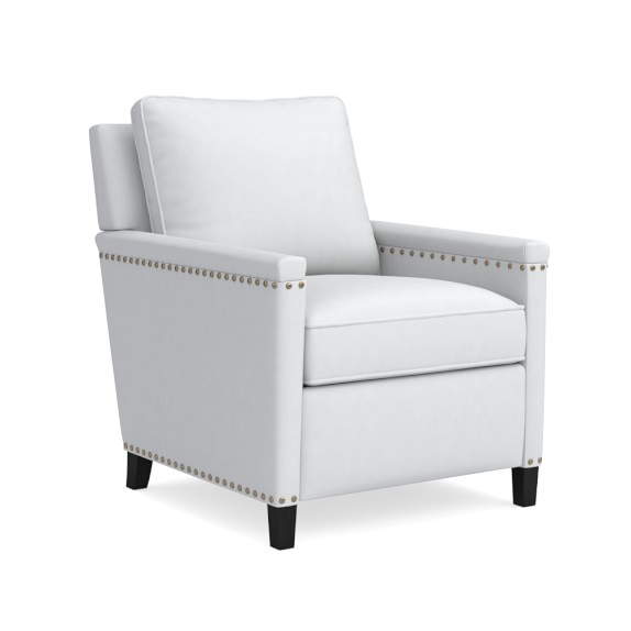 Addison Recliner With Nailheads Williams Sonoma