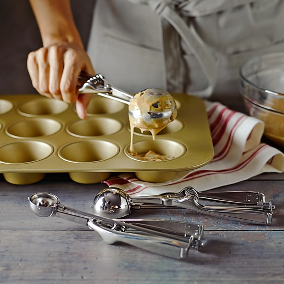 copper ice cream scoop